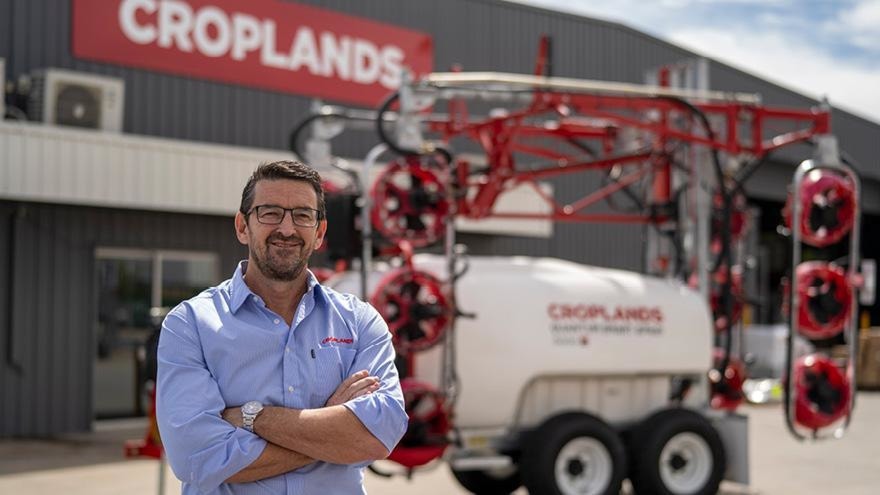 Sean Mulvaney, General Manager of Croplands celebrates their 50th year of business