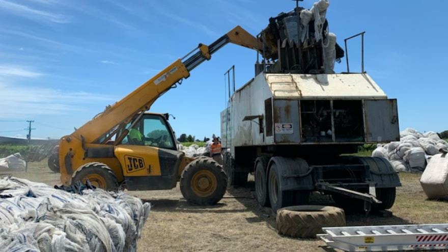 Recycling efforts in Hastings sees the disposal of unusable bird netting