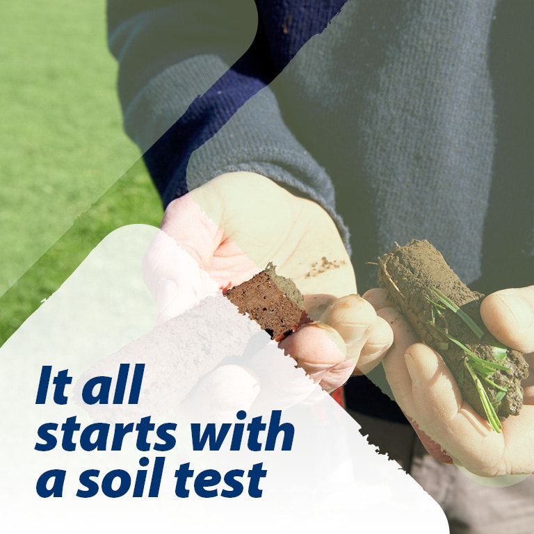 It all starts with a soil test